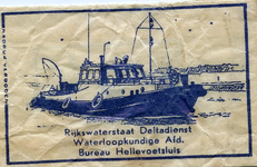 SZ0531. Rijkswaterstaat Deltadienst Waterloopkundige Afd. Bureau Hellevoetsluis.