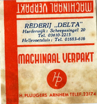 SZ0549. Rederij Delta.