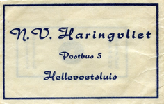 SZ0550. N.V. Haringvliet.