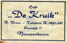 SZ0602. Café De Kruik.