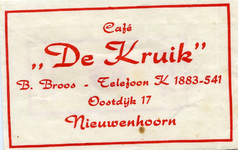 SZ0605. Café De Kruik.