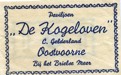 SZ0905. Paviljoen 'De Kogeloven' (bij het Brielse Meer).