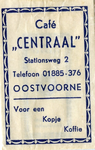 SZ0922. Café Centraal - voor een kopje koffie.