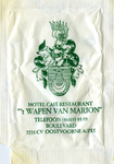 SZ0938. Hotel, Café, Restaurant 't Wapen van Marion.