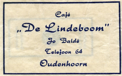 SZ1002. Café De Lindeboom.
