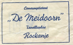 SZ1115. Consumptietent De Meidoorn.