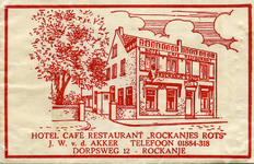 SZ1134. Hotel, Café, Restaurant Rockanje's Rots.
