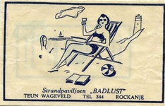 SZ1140. Strandpaviljoen Badlust.