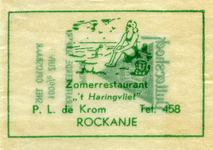 SZ1144. Zomerrestaurant 't Haringvliet.