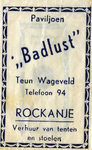 SZ1146. Paviljoen Badlust - verhuur van tenten en stoelen.
