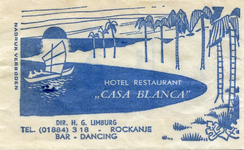 SZ1147. Hotel, Restaurant, Bar, Dancing Casa Blanca.