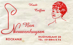 SZ1152. Haute Coiffure Ben Nieuwenhuijsen.