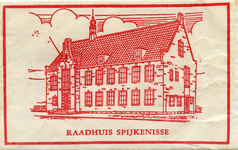 SZ1408. Raadhuis Spijkenisse.