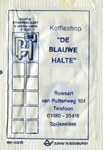 SZ1427. Koffieshop De Blauwe Halte.