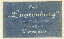 SZ1601. Café Lugtenburg.