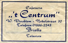 SZ0130. Cafetaria 't Centrum.