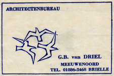 SZ0142. Architectenbureau G.B. van Driel.