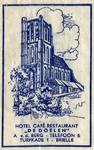 SZ0145. Hotel, cafe, restaurant De Doelen.