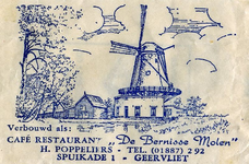 SZ0202. Café restaurant De Bernisser Molen.