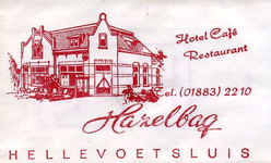 SZ0501. Hotel, Café, Restaurant Hazelbag.