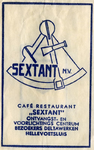 SZ0524. Café, restaurant Sextant - ontvangst- en voorlichtingscentrum bezoekers Deltawerken.