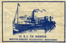 SZ0526. Buffetten veerdienst Hellevoetsluis - Middelharnis.