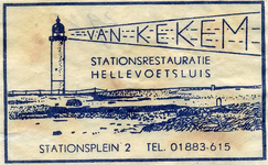 SZ0530. Van Kekem, stationsrestauratie.