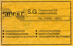 SZ0534. S.G. Stabilo (elektrotechniek, installatietechniek, mechanische techniek, verkooptechniek, kantoortechniek, ...