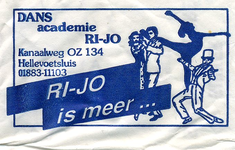 SZ0542. Dansacademie RI-JO / RI-JO is meer ....