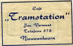 SZ0607. Café Tramstation.