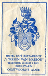 SZ0911. Hotel, Café, Restaurant 't Wapen van Marion.