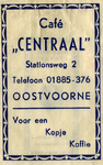 SZ0922. Café Centraal - voor een kopje koffie.