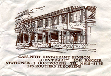 SZ0928. Café, Biljart 't Gors Paviljoen.
