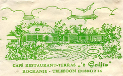 SZ1108. Café, Restaurant, Terras 't Golfie.