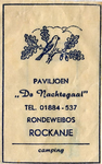 SZ1116. Paviljoen De Nachtegaal - camping.