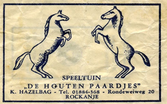 SZ1117. Speeltuin De Houten Paardjes.