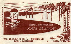 SZ1124. Hotel, Restaurant, Bar, Dancing Casa Blanca.