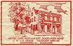 SZ1134. Hotel, Café, Restaurant Rockanje's Rots.