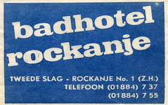 SZ1137. Badhotel Rockanje.