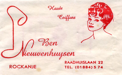 SZ1152. Haute Coiffure Ben Nieuwenhuijsen.