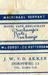 SZ1160. Hotel, Café, Restaurant Rockanje's Rots.