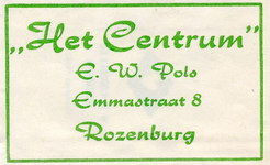 SZ1201. Het Centrum.