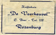 SZ1207. Koffiehuis De Veerheuvel.