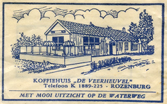 SZ1210. Koffiehuis De Veerheuvel - met mooi uitzicht op de Waterweg.