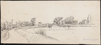 SPUIJBROEK_016A Gezicht op het dorp Nieuwesluis, ca. 1955