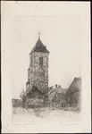 SPUIJBROEK_045 De kerktoren van Nieuw-Helvoet, 1933