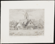 SPUIJBROEK_046 Kijkje op Spijkenisse met de kerk, ca. 1965