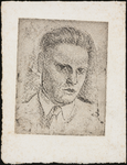 SPUIJBROEK_096B Zelfportret, gemaakt tijdens de opleiding aan de Academie Rotterdam, 1923-1927