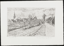 SPUIJBROEK_151 Gezicht op Zuidland, met de kerk, ca. 1968