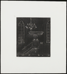 SPUIJBROEK_173 Preekstoel in de kerk van Nieuw-Helvoet, ca. 1955